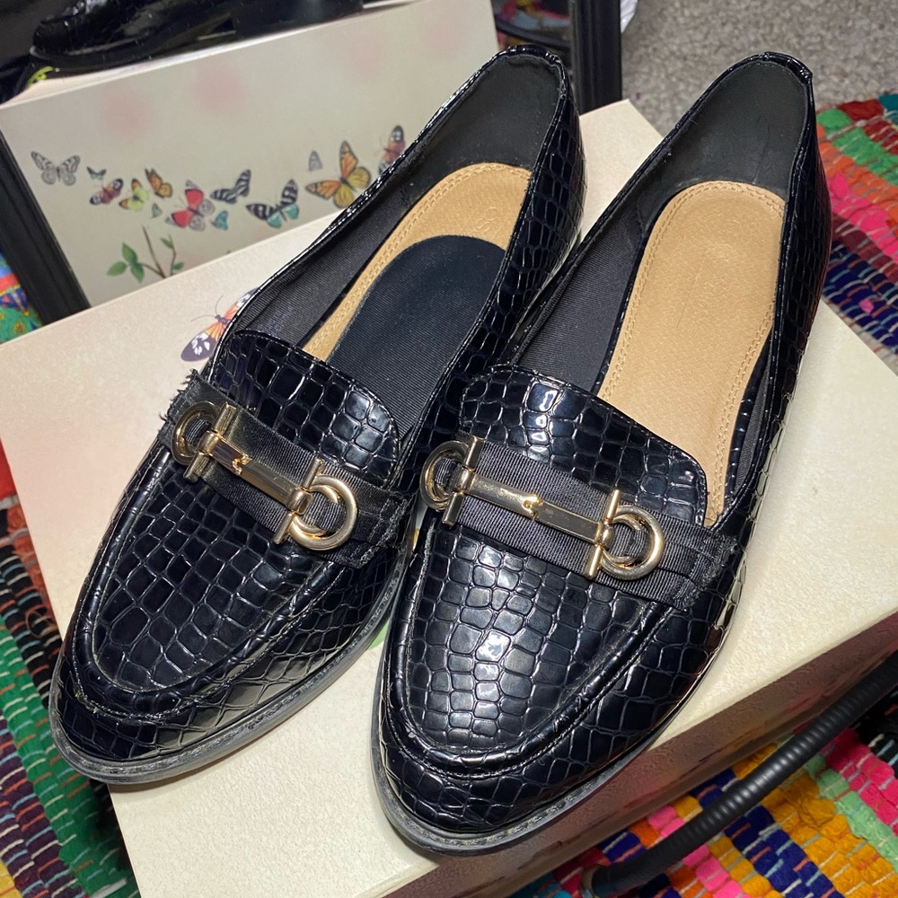 ASOS DESIGN Wide Fit Vapor Snaffle Loafer